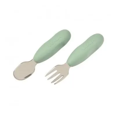 Set tacamuri inox Beaba Sage Green