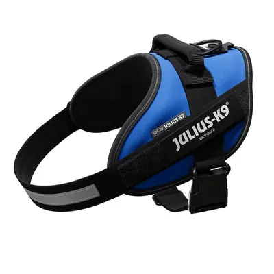 Ham JK9 IDC Power M, albastru, respirabil, cu elemente reflectorizante, circumferința piept 58-76 cm, pentru câini cu greutate de 14-25 kg