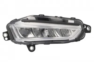 Proiector ceata dreapta (LED, crom platinat) 24V potrivit VOLVO FH III, FH16 III, FM III, FMX III 02.20