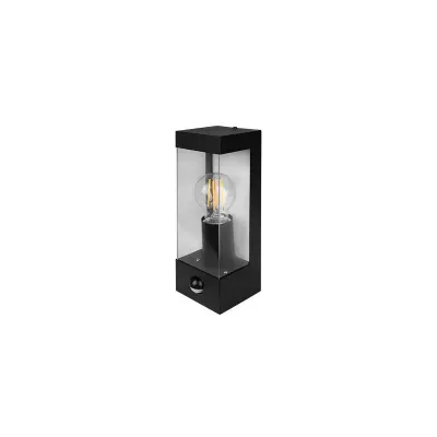 Aplica de exterior, LED E27 15W, senzor miscare PIR, raza 6-8 m, IP44