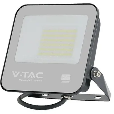Reflector LED SMD 50W 4000K IP65 ci Samsung - NEGRU/GRI V-TAC SKU-23688