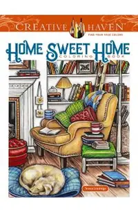 Creative Haven Home Sweet Home Coloring Book