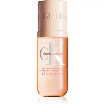 Calvin Klein CK Sheer Peach spray parfumat pentru corp și păr unisex 100 ml