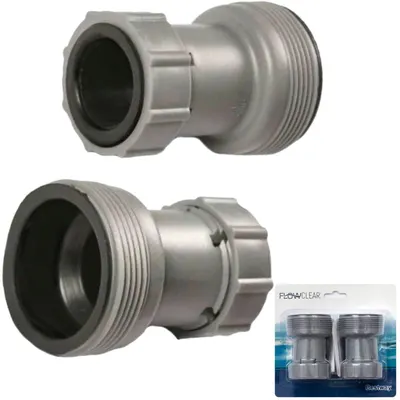 Set adaptori furtun piscine Bestway 3.8 cm la robinet 3.2 cm 58236