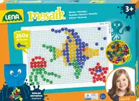 Set pentru mozaic Lena - Transparent, 260 piese, Ø10 mm