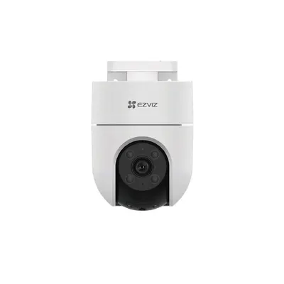 Camera supraveghere wireless IP WiFi PT Ezviz Full color H8C 2MP, IR/lumina alba 30 m, 4 mm, slot card, microfon, detectare miscare