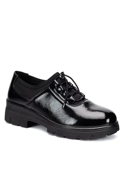 Pantofi dama - WFA2805-1 - piele ecologica - negru