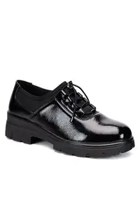 Pantofi dama - WFA2805-1 - piele ecologica - negru