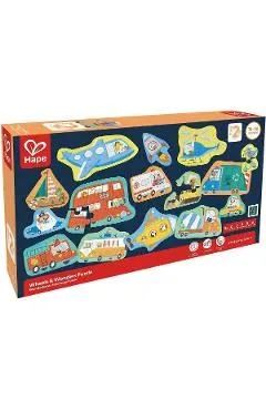 Set 15 puzzle-uri. Vehicule