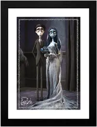 Afiș înrămat GB Eye Animation: Corpse Bride - Emily & Victor