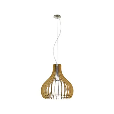 Pendant luminaire Tindori Ø500 60W ahorn IP20