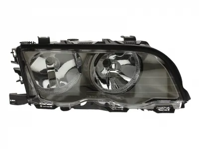 Far Dreapta (H7, electric, cu motor, culoare interior: cromat) potrivit BMW 3 (E46)
