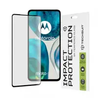 Folie de protectie Ecran Techsuit pentru Motorola Moto G52 / G82, Sticla Securizata, Full Glue, 111D, Neagra