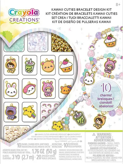 Set pentru confecționat brățări Crayola Creations – Kawaii