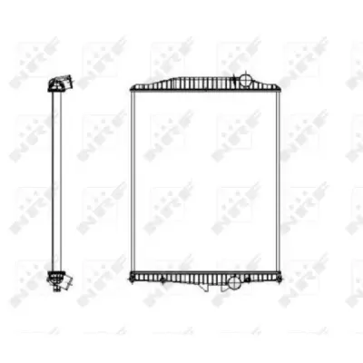 Radiator, racire motor NRF 519701