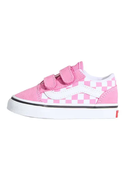 Old Skool tenisi velcro in carouri