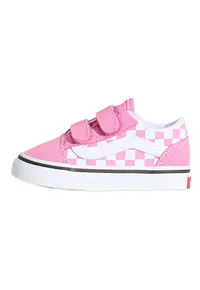 Old Skool tenisi velcro in carouri