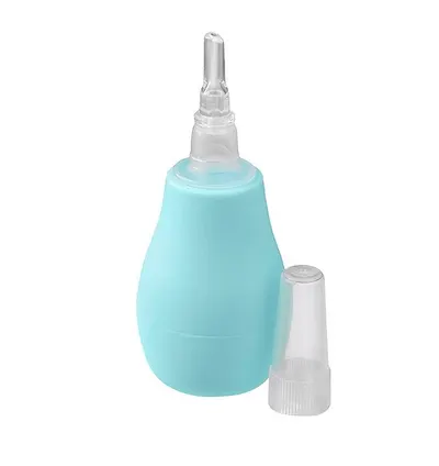 Aspirator nazal Baby Ono cu varf de silicon Albastru