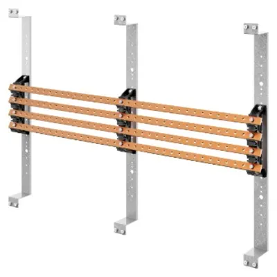 Pair of Busbar-Holder - For Flat Busbars 20x5-30x5 - 250-400a - Structures L=850 - For Qdx 630h-1600h