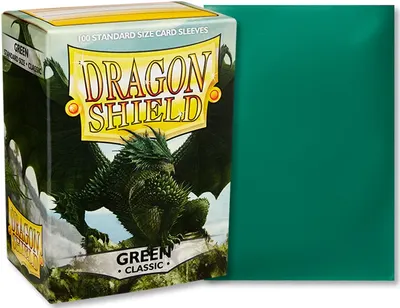 Dragon Shield Standard Sleeves - verzi (100 buc.)