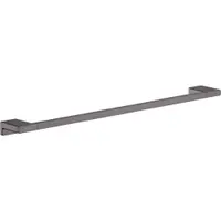 Suport prosop baie, negru periat, Hansgrohe AddStoris 65