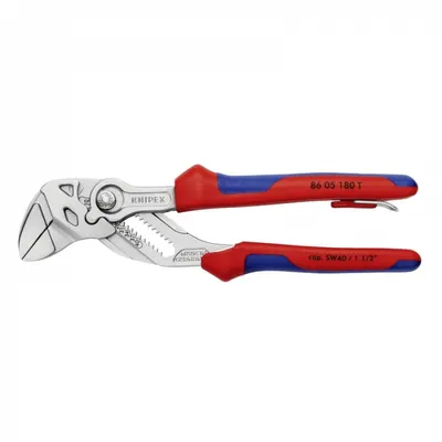 Cleste profesional pentru instalator Knipex 86 05 180, 180 mm