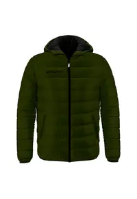Geaca Olanda - verde army/negru - Kaki