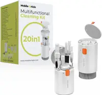 Kit de curățare Mobile Origin - Multifunctional Cleaning Kit 20 în 1, alb