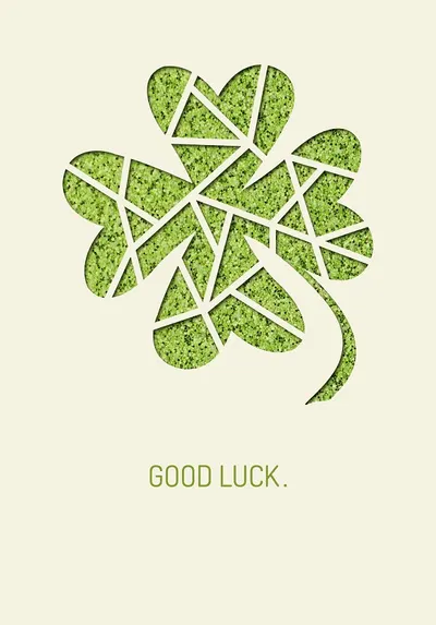 Felicitare Gespaensterwald Paper Deluxe - Good Luck