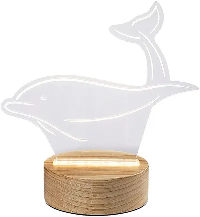 Lampă de masă LED Rabalux - Akali 76002, IP 20, 2 W, delfin