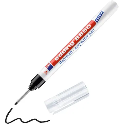 Marker cu vârf prelungit Edding 8850 - Negru