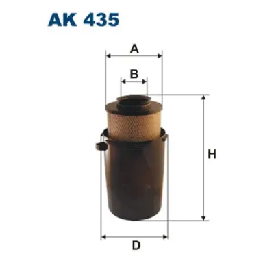 Filtru aer FILTRON AK 435
