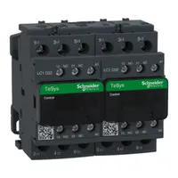 Contactor inversor, TeSys Deca, 3P(3NO), AC-3, <=440V, 32A, bobina 230V AC 50/60Hz, cu interblocare electrica, terminale cu surub