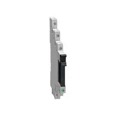 Slim Electromechanical Relay Assembled On the Socket, 24vac/dc, 6a, 1 C/o Contact, Screw Terminals