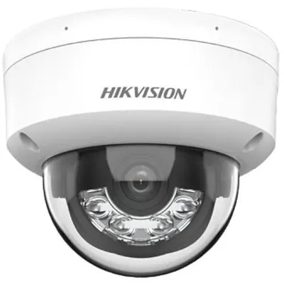 Camera de supraveghere IP Dome 8MP Hikvision DS-2CD2183G2-LIS2U(2.8MM), lentila fixa 2.8mm, iluminare min: Color: 0.005 Lux @ (F