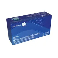Manusi examinare nitril blue nepudrate marimea M Dr.Protect