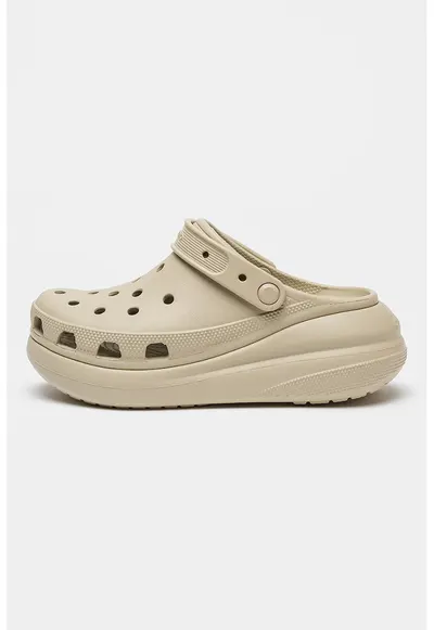 Saboti slingback cu talpa wedge Crush - Kaki