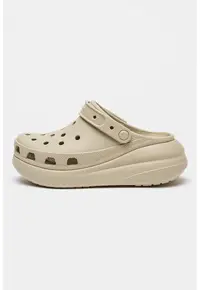 Saboti slingback cu talpa wedge Crush - Kaki