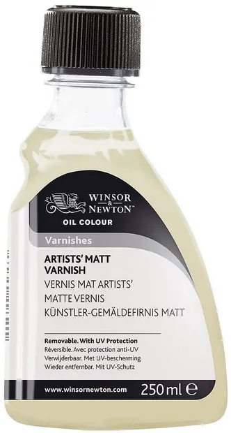 Lac de finisaj pentru artiști Winsor & Newton - Satin, 250 ml