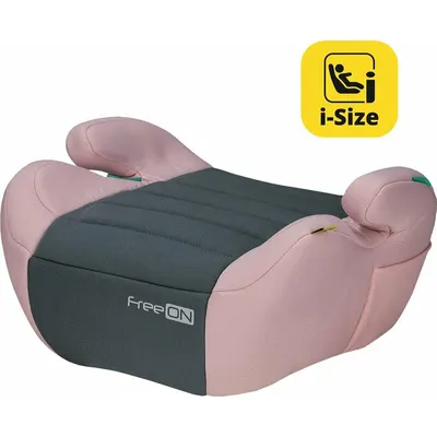Inaltator auto FreeON Comfy I-size 125-150 cm PinkGrey