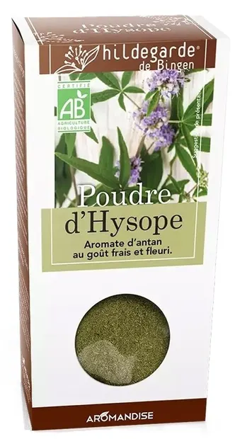 Hildegarde Isop pulbere, 25 g, Aromandise