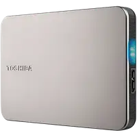 HDD Extern TOSHIBA CANVIO Flex 4TB, 2.5", USB 3.2 Gen1 (5Gbit/s), includes USB-A and USB-C cables, Warm Silver, 212g