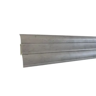 Plinta PVC parchet laminat Korner LP60 2500 x 62 x 23 mm gri inchis
