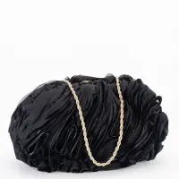 Geanta clutch negru cu model 3D BMN-1241 06