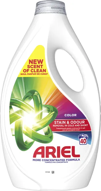Detergent lichid Ariel - Color Clean and Fresh, 40 spălătorie
