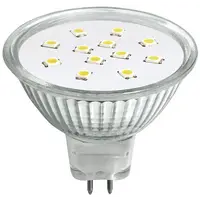 Bec cu Led-uri, ALED MR16 Glass 3W GU5.3 2700K, LUMINECO