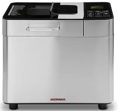 Brutărie Gastroback - Advanced, 500W, 18 programe, oțel inoxidabil