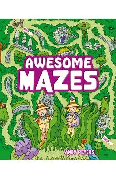 Awesome Mazes: Over 200 Incredible Puzzles to Navigate!