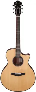 Chitară electroacustică Ibanez - AE410 LGS, bej/maro