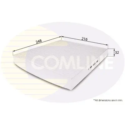 Filtru, aer habitaclu COMLINE EKF122